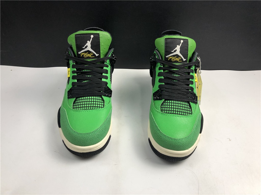 Air Jordan 4 Retro GREEN BLACK